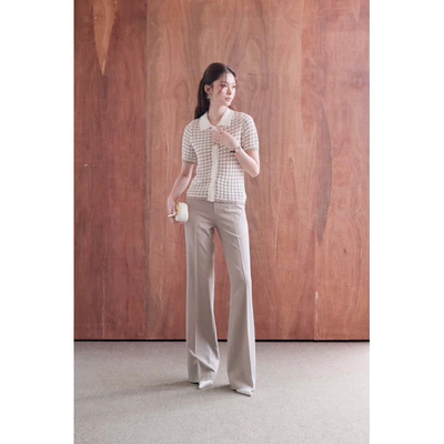 RUBIES Davy Pants - Quần Dài Nữ Ống Suông Loe