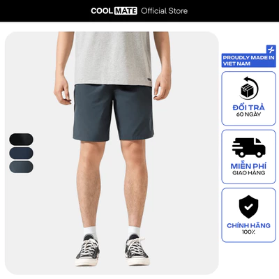 Quần thể thao nam Daily Short có khoá kéo năng động Coolmate