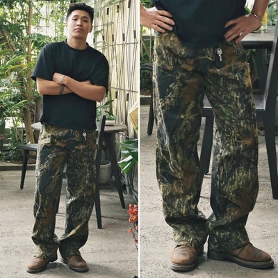 Quần REALTREE Double Knee - GORI - Chất Liệu Khaki