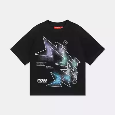 Áo thun NEEDS OF WISDOM Aurora Tee - Black - Local Brand Chính Hãng