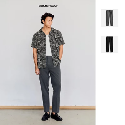 Quần Tây Nam GS Basic Duoloop, Chất Vải Cotton Pha Spandex Thoải Mái, QT0027, SOME HOW STORE