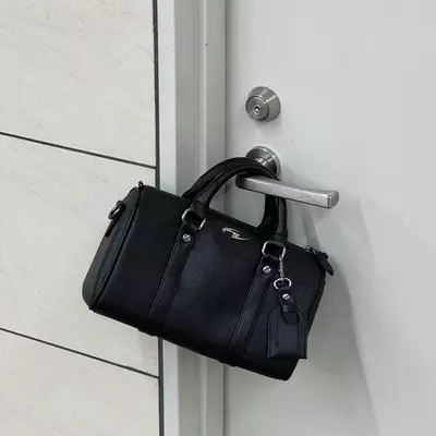 [DEAL MỞ BÁN] SUPPLY BAG - Túi trống mini logo mạ hợp kia da simili Whose Studio