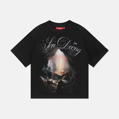 Áo thun NEEDS OF WISDOM Son Doong Tee - Black - Local Brand Chính Hãng