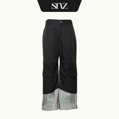 Quần Gió Wide Leg SNAZZY Unisex Vải Gió Chính Hãng - STEEL HEEL