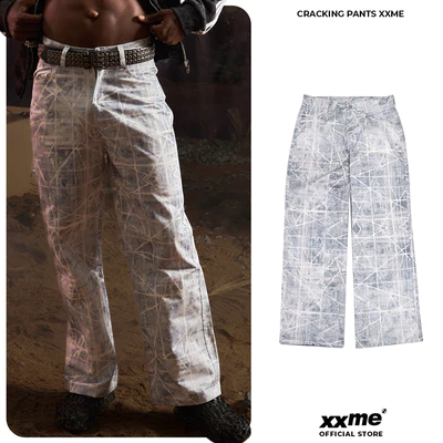 Quần Dài In Họa Tiết Kiểu Cracking Pants XXME - Màu Fullprint