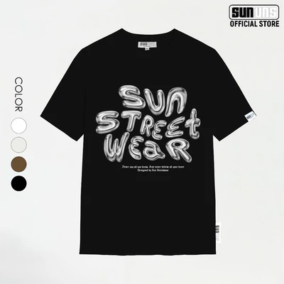 Áo Phông Local Brand Nam Nữ Unisex SUN Cổ Tròn Tay Ngắn Oversize 100% Cotton Áo Thun Nam Nữ Mã SUN32
