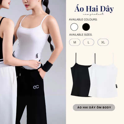 [MUA 2C ĐƯỢC GIẢM 100K] Áo 2 Dây Crop Nữ ECOCHIC Bra Trắng Đen Chất Liệu Cotton Mềm mại Thấm Hút Mồ Hôi Tốt B080