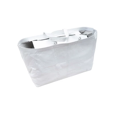 Túi da trắng to chính hãng 67% - WHITE LEATHER BAG