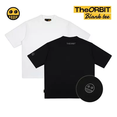 COMBO ÁO THUN BASIC THE ORBIT - ORBIT BLANK TEE - 2 MÀU ĐEN TRẮNG