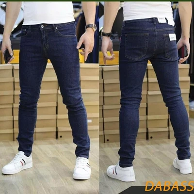 Quần jean nam cao cấp chất Jean co dãn 4 chiều vải đẹp form chuẩn dáng slimfit chuẩn_JEAND312