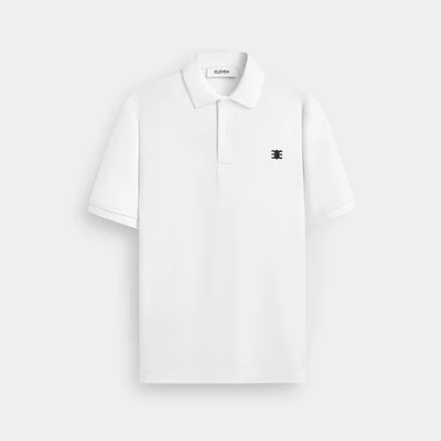 Eleven - Áo Polo Thêu Mono | Màu Trắng