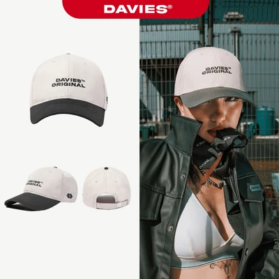 Mũ lưỡi trai nam nữ đẹp DAVIES màu xám Two Color Baseball Cap local brand | D-HAT07-X