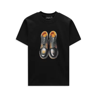 Áo Thun Nam Camplife The Shoes Black 360GSM, Chất Vải Cotton Thoải Mái, AT0224, SOME HOW STORE