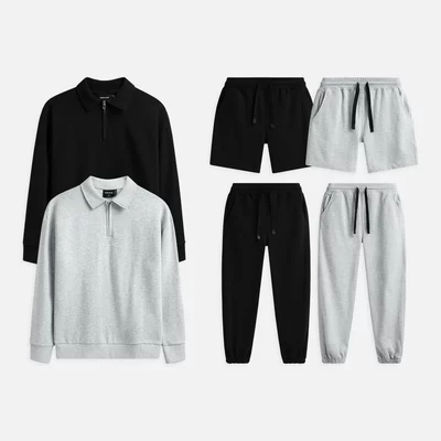 Set Nam Sweatshirt Pant Options, Chất Vải Nỉ Thoải Mái, SB0048, SOMEHOW
