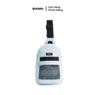 Túi bao tử nam nữ BAMA Mesh Fabric Bumbag MF901 chống nước nhiều ngăn, túi đeo bụng túi đeo hông thời trang