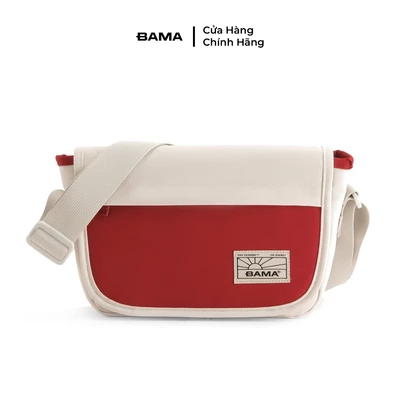 Túi tote đeo chéo nam nữ BAMA New Basic Shoulder Bag NB208 chống nước, nhiều ngăn vải canvas đi làm đi chơi