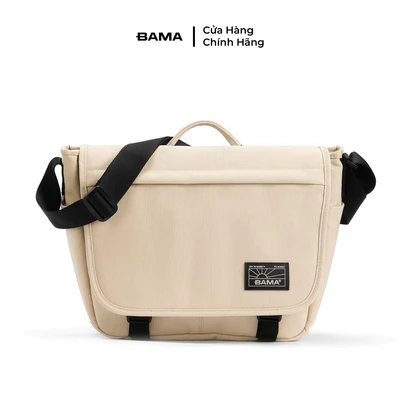 Túi đeo chéo nam nữ đi học đi làm BAMA New Basic Cross Bag NB302 chống nước nhiều ngăn vải lưới thời trang