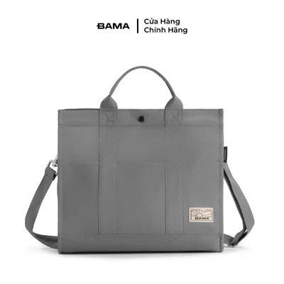 Túi tote nữ đi làm BAMA New Basic Totes NB802-M thời trang nhiều ngăn túi đeo chéo vải canvas đi học