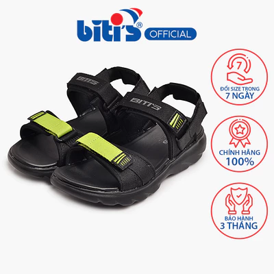 Sandal Teen thông dụng Bé Trai Biti's BEB002201DEN (Đen)