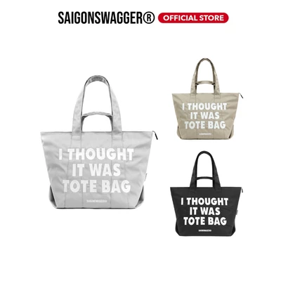Túi Tote Nam Nữ SAIGONSWAGGER® THOUGHT TOTE BAG chống thấm trượt nước
