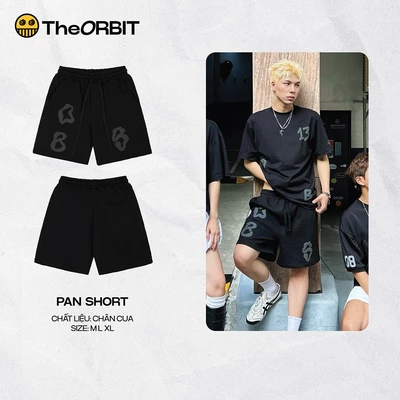 Quần short nam nữ The ORBIT PAN SHORT Chất Cotton Co Giãn Local Brand Chính Hãng