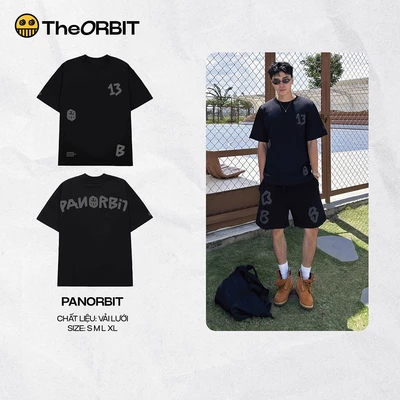 Áo thun nam nữ The ORBIT PANORBIT Tee T-Shirt Cotton oversize form rộng cổ tròn