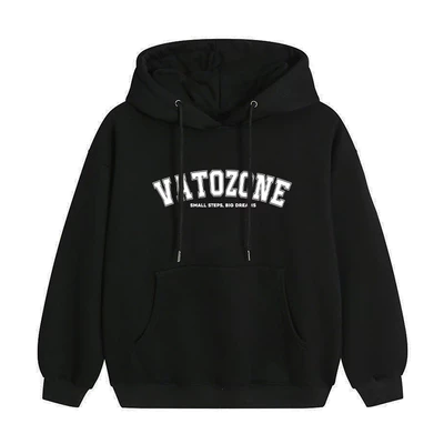 Áo Hoodie nỉ bông dày dặn Super Basic VatoZone - Hoodie mũ 2 lớp unisex form rộng cho cả nam và nữ