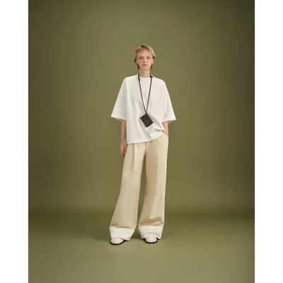HIGHCHIC - CLAIR PANTS - QUẦN KAKI ỐNG SUÔNG RỘNG