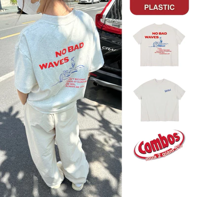 Áo Thun "Goodlife", Áo Thun Boxy Form Rộng Unisex 250Gsm Cotton