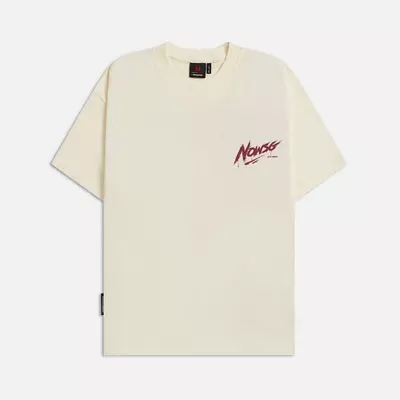 Áo thun NEEDS OF WISDOM Signature Tee - Cream - Local Brand Chính Hãng