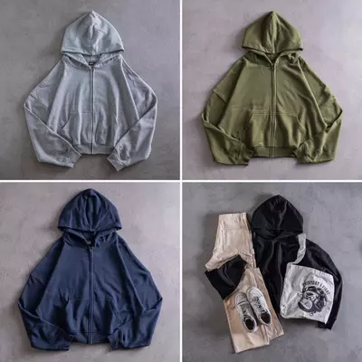 ÁO HOODIE ZIP FORM BOXY MENSWEAR GORIVIETNAM