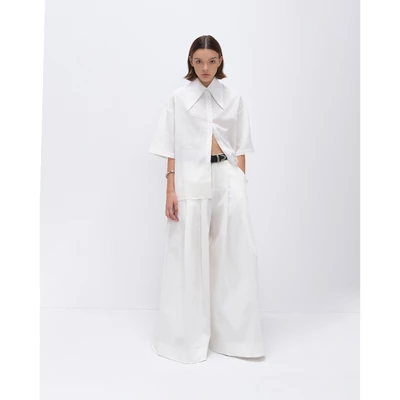 HIGHCHIC -  COBLE PANTS -  QUẦN KAKI ỐNG RỘNG XẾP LY - KIỂU DÁNG SANG TRỌNG