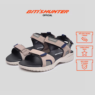 Sandal thể thao Nam Biti's HEM001400KED (Kem đậm)
