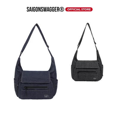 Túi Đeo Chéo Denim SAIGONSWAGGER® Jeans Ready Bag Chất Liệu Denim Cao Cấp
