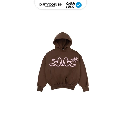 Áo Khoác Hoodie DirtyCoins Double Trouble Brown