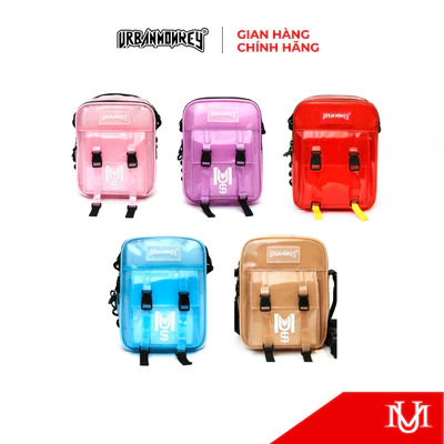 Túi Đeo Chéo URBAN MONKEY 750 PVC Messbag Chất Liệu PVC Chống Nước 5 Phối Màu Nam Nữ Local Brand