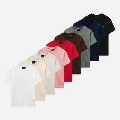 Áo Thun Nam Basic The Color Palletes, Chất Vải Cotton Thoải Mái, AT0214, SOME HOW STORE