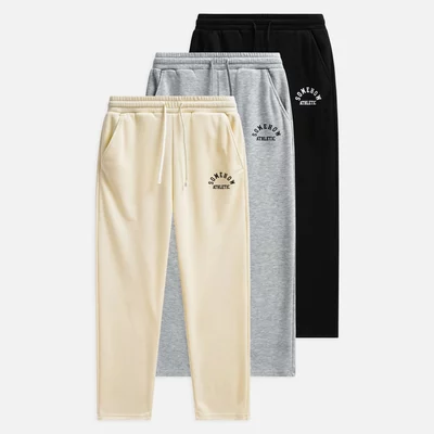 Jogger Nam Relaxed Form Athletic, Chất Vải Pique 80% Poly - 20% Cotton Thoải Mái, JG0009, SOME HOW STORE