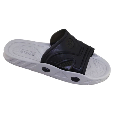 Dép quai ngang nam Bita's DSEM.02 (Đen + Kem + Trắng + Xám + Xanh biển + Xanh minơ)