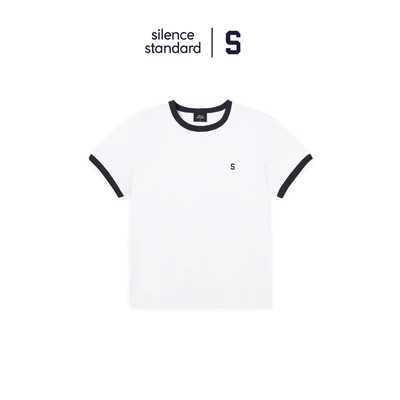 (Best Seller) Áo baby tee SilenceStandard Comfort Cotton/logo S [AP09]