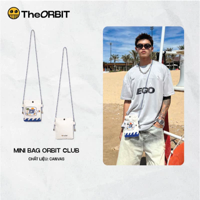 Túi Đeo Chéo Mini Bag Orbit Club – Canvas Vải Dày, Nhỏ Gọn, Năng Động