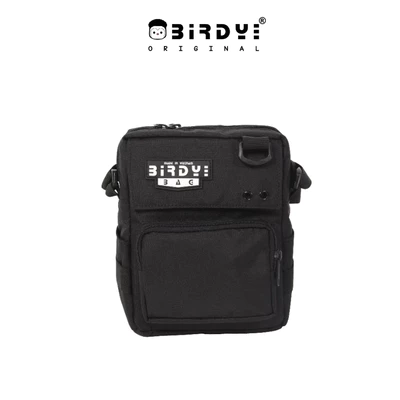 Túi đeo chéo BIRDY nam nữ unisex mini nhỏ gọn màu đen FUNNI BAG  VERTICAL