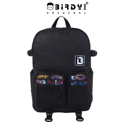 Balo nam đi học thời trang màu đen, trắng nam nữ Local Brand BIRDYBAG - COOL BACKPACK