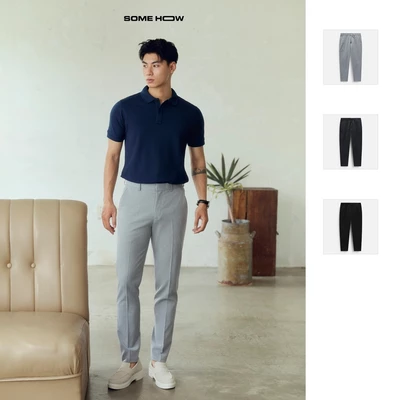 Quần Tây Nam Basic Series GS, Chất Vải Tây Cotton Thoải Mái, QT0026, SOME HOW STORE