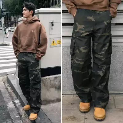 Quần CAMO CARGO PANTS - GORI - Chất Liệu Khaki