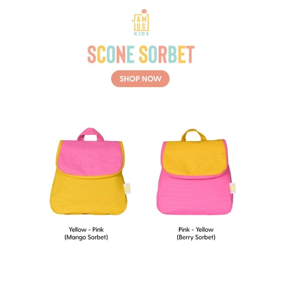 Scone Sorbet - Balo mini vải canvas Jamlos trẻ trung xinh xắn màu ngọt ngào dành cho trẻ em và người lớn