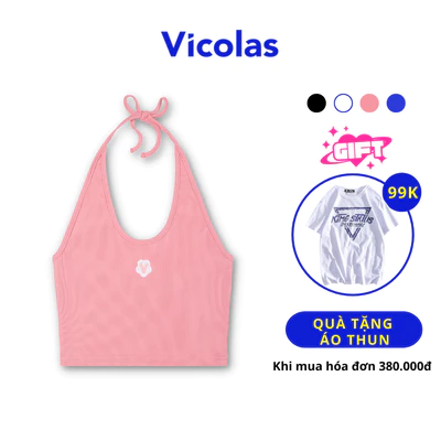 Áo croptop kiểu cột dây Vicolas gợi cảm - VICO15