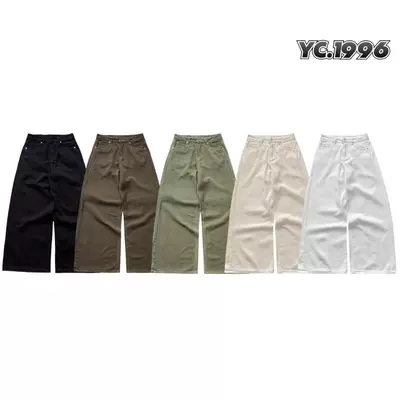 WHOSE x YC1996 - Quần Jeans Ống Siêu Rộng 4 Màu Local Brand Unisex