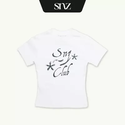 Áo Thun Nữ Baby Tee SNAZZY Chất Liệu Cotton Chính Hãng - SOLASTRA BABY TEE