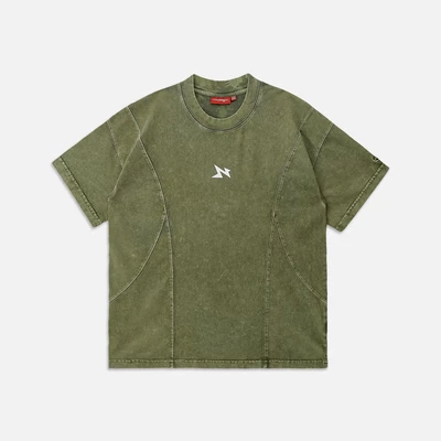 Áo thun NEEDS OF WISDOM Arcline Acid Washed Tee - Tasman - Local Brand Chính Hãng